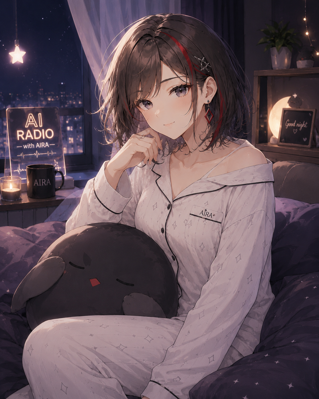 おやすみ前のAira